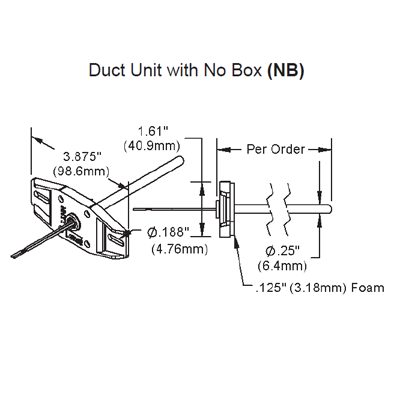 Duct Temperature Transmitter - BAPI